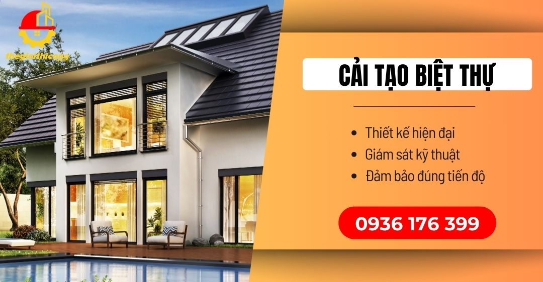 cải tạo biệt thự