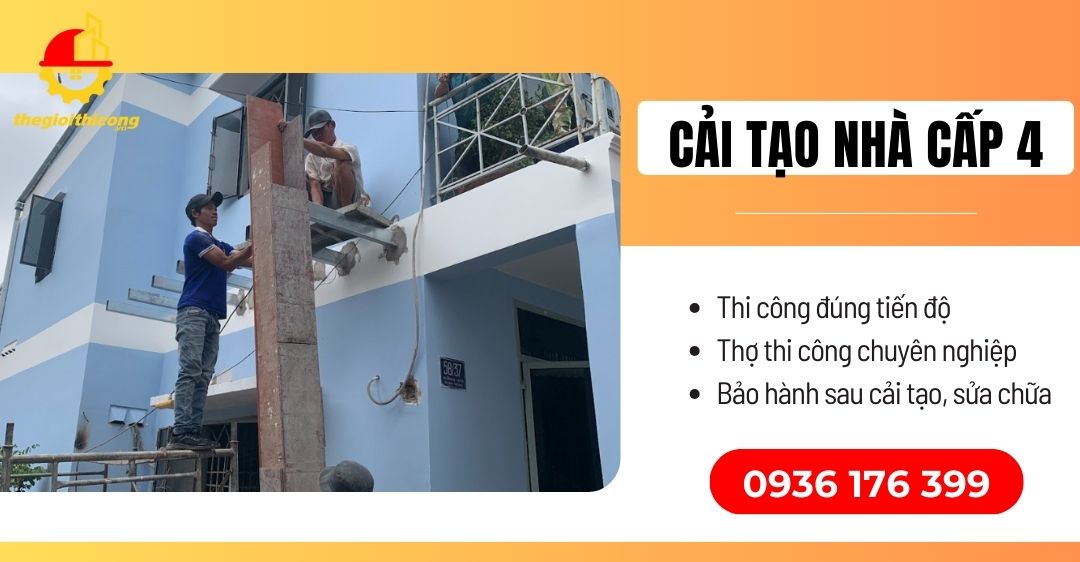 cải tạo nhà cấp 4