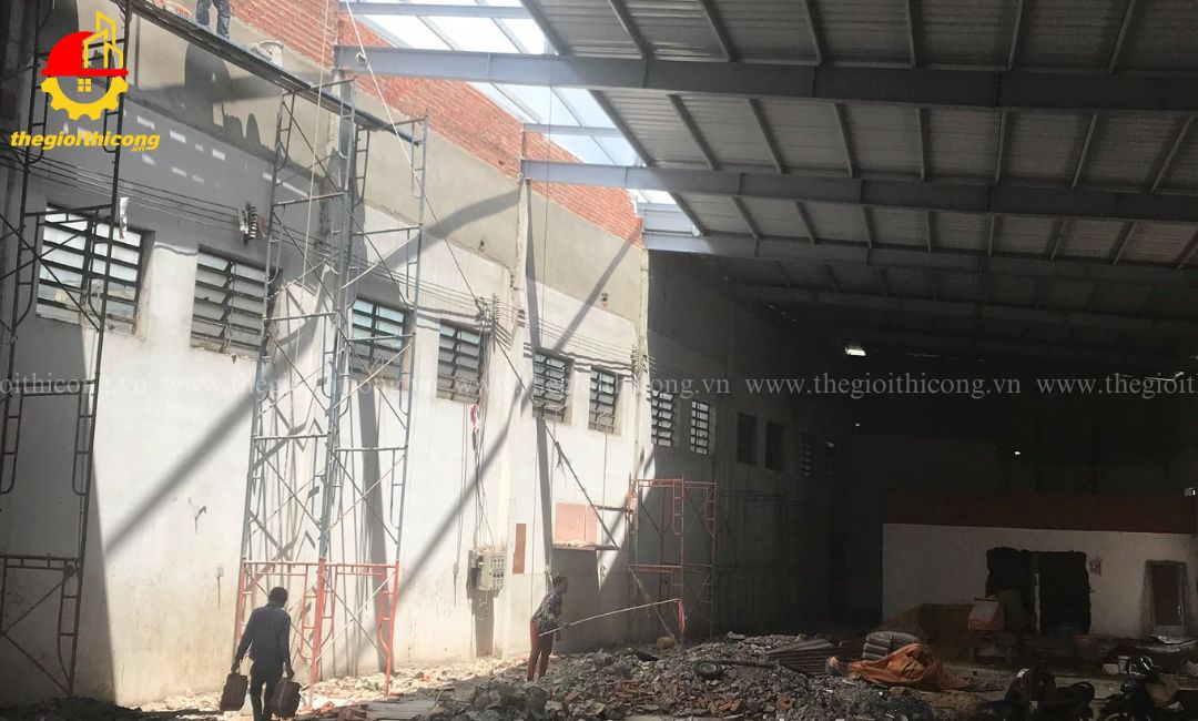 sửa chữa nhà xưởng