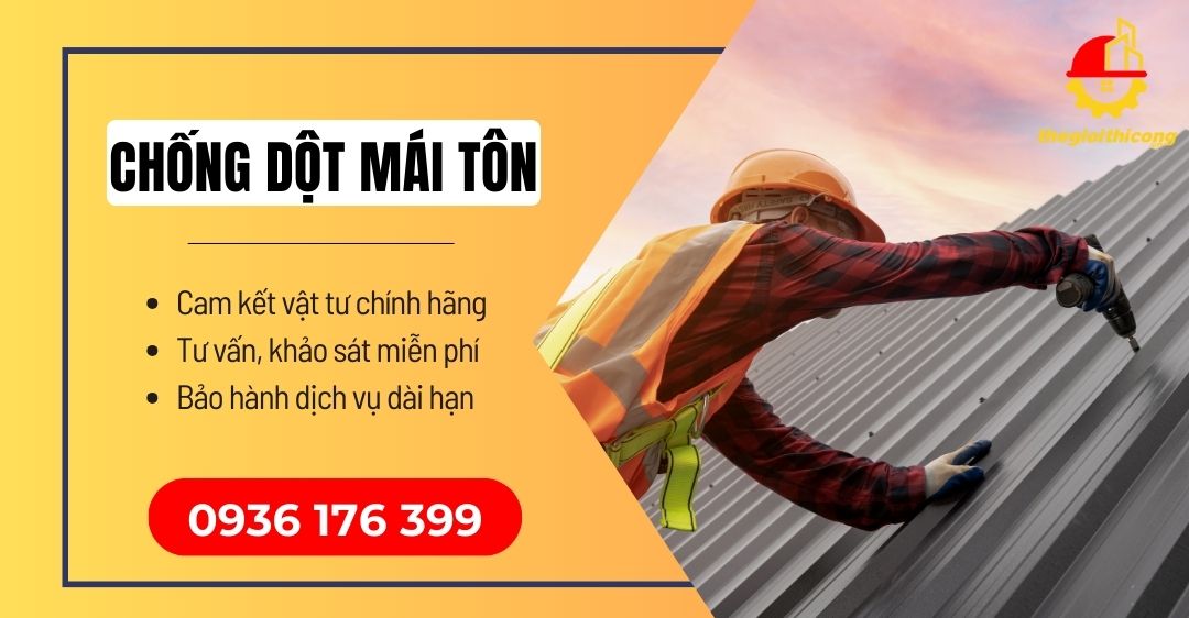 chống dột mái tôn