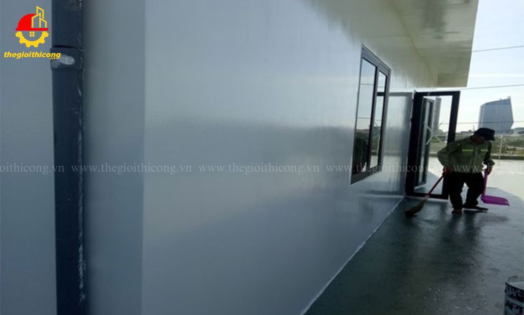 chống thấm tường ngoài trời