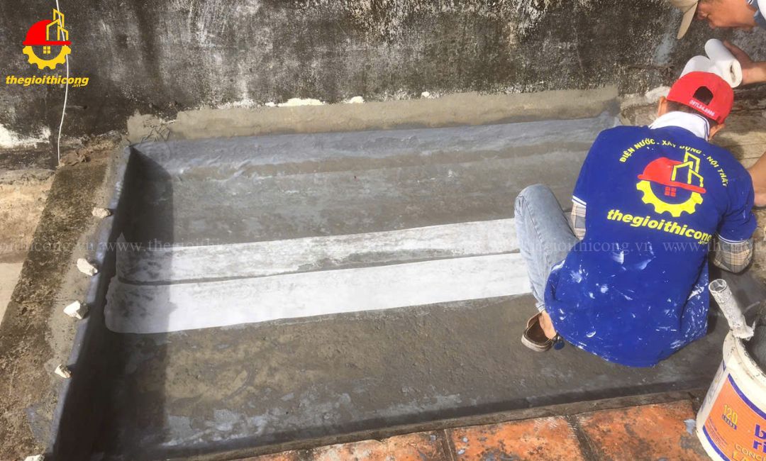chống thấm sân thượng