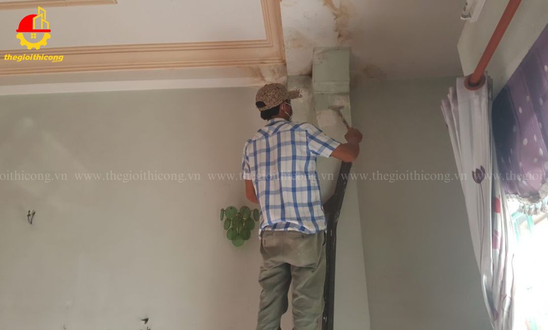 chống thấm trần nhà