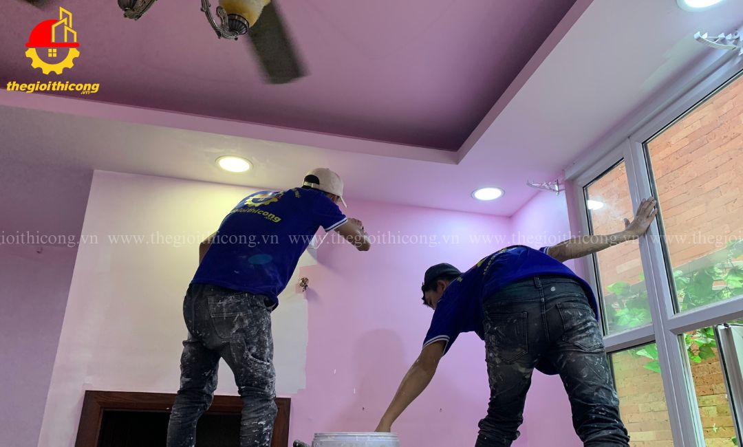 dịch vụ sơn nhà