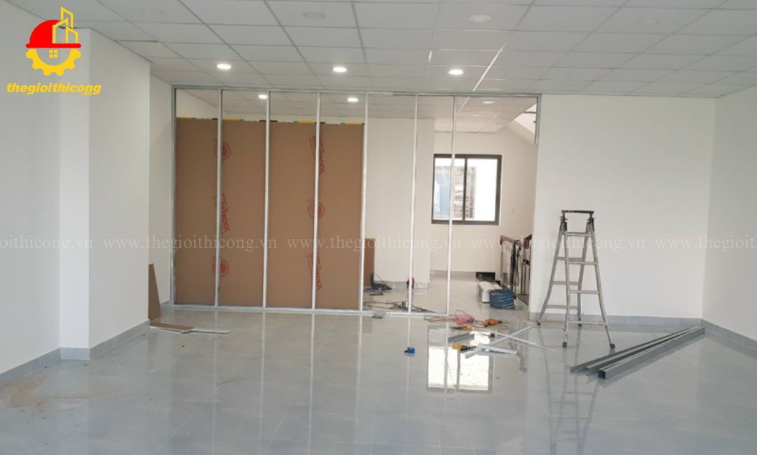 làm vách thạch cao
