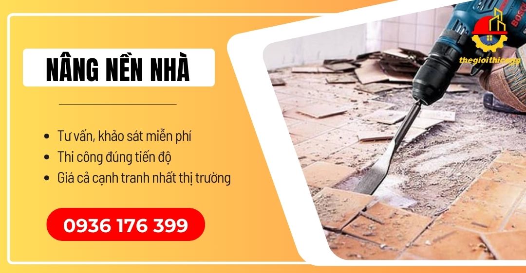 nâng nền nhà