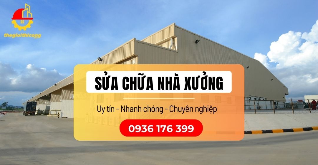 sửa chữa nhà xưởng