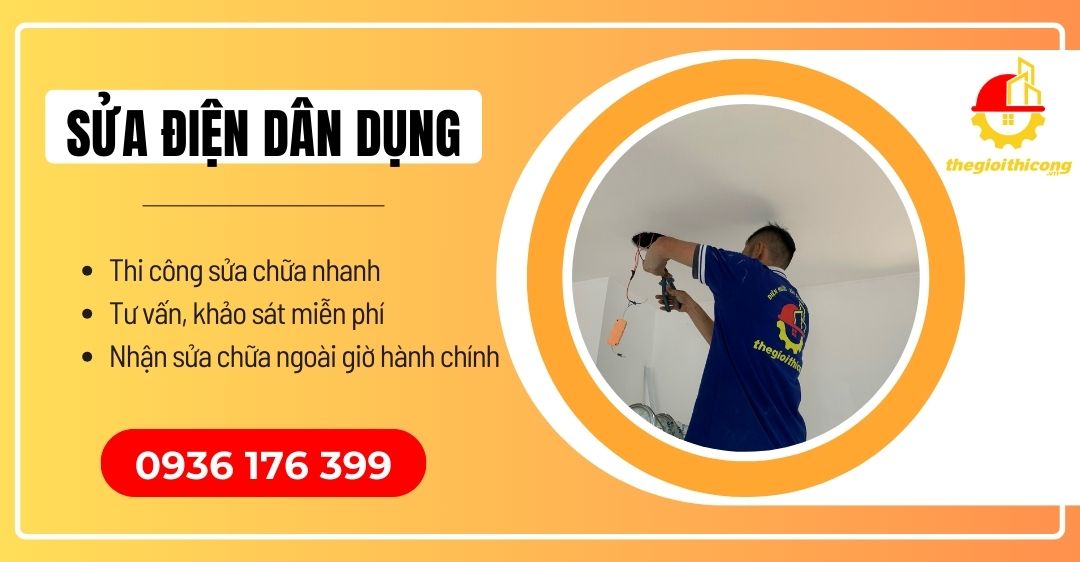 sửa chữa điện dân dụng