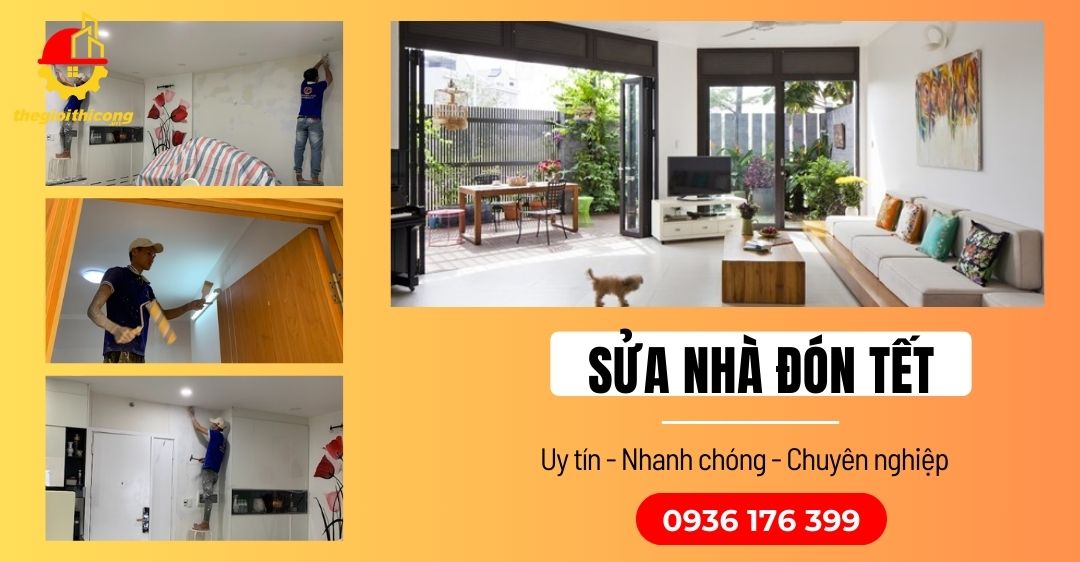 sửa nhà đón tết