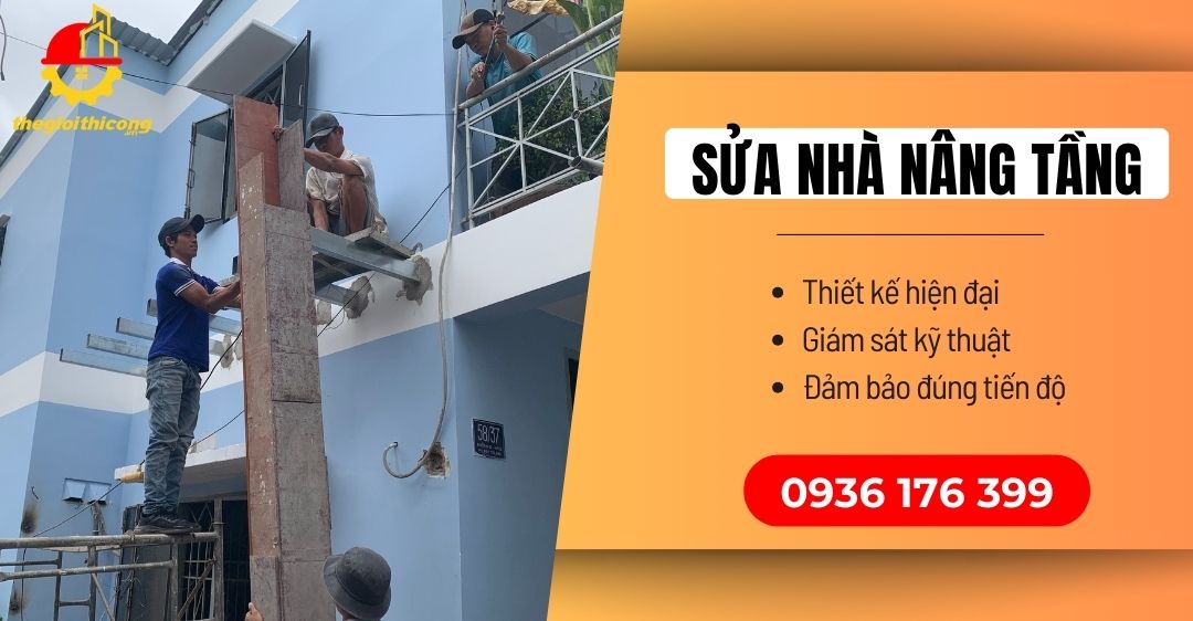 sửa nhà nâng tầng