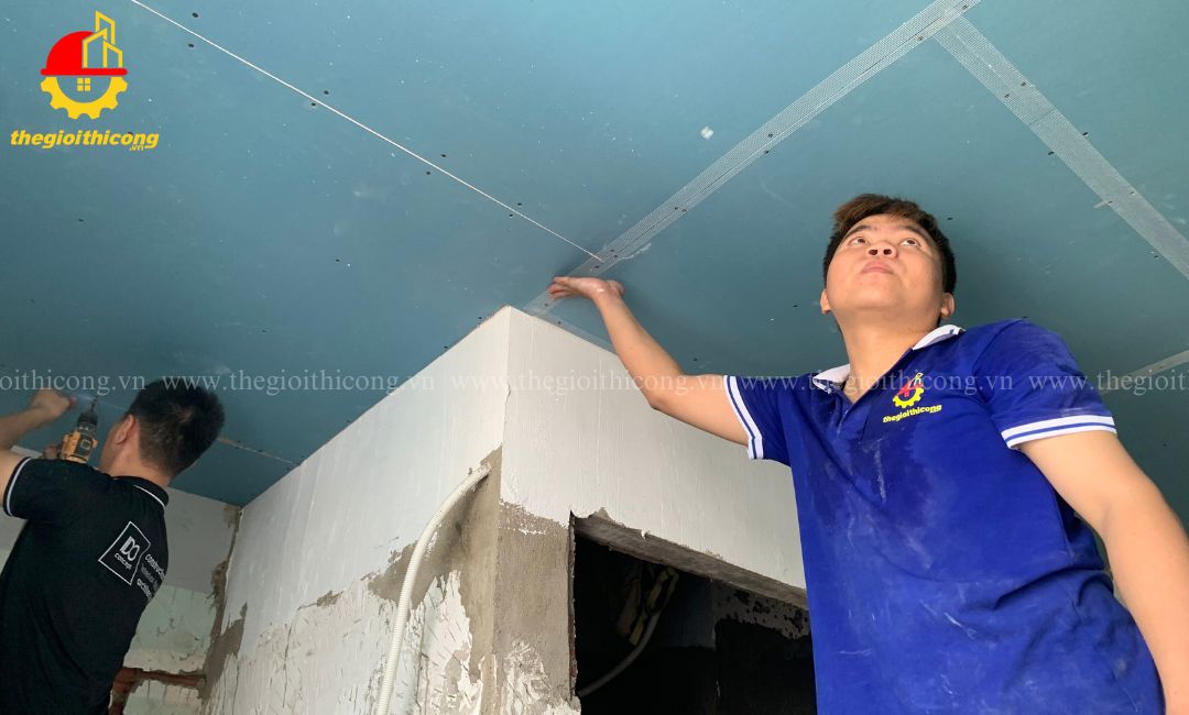 sửa trần thạch cao