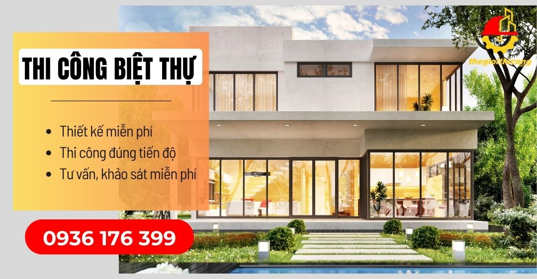 thi công biệt thự