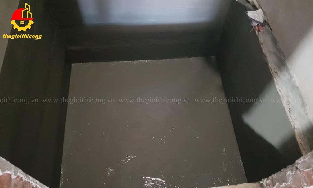 chống thấm hố thang máy