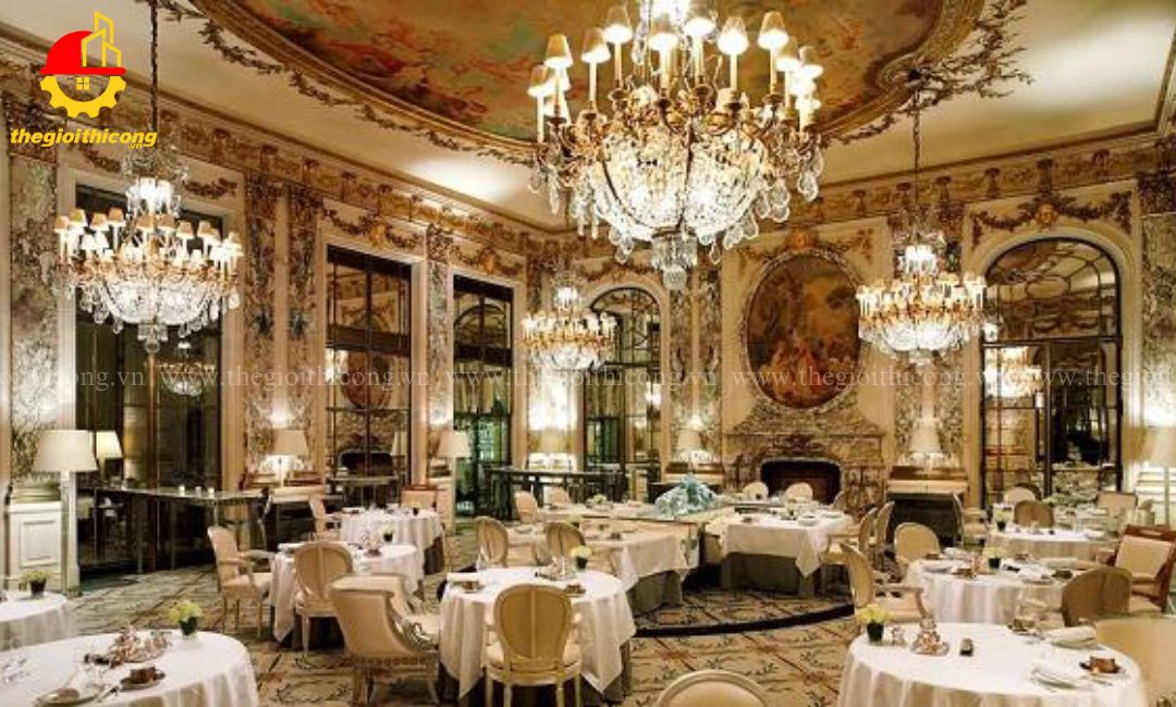 thi công nội thất nhà hàng