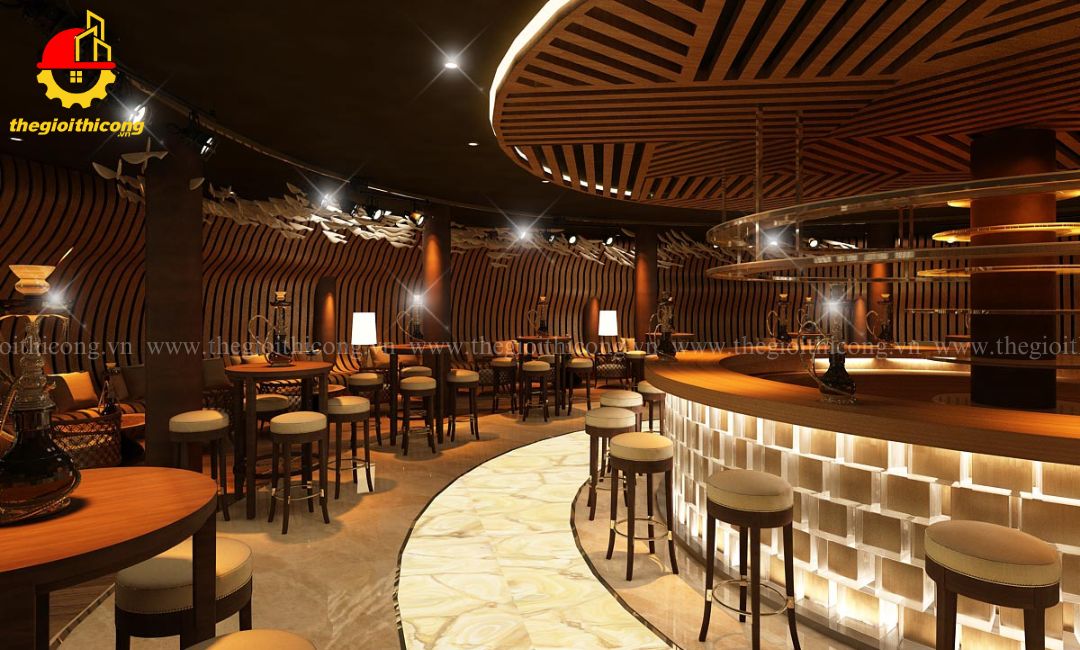 thi công nội thất nhà hàng