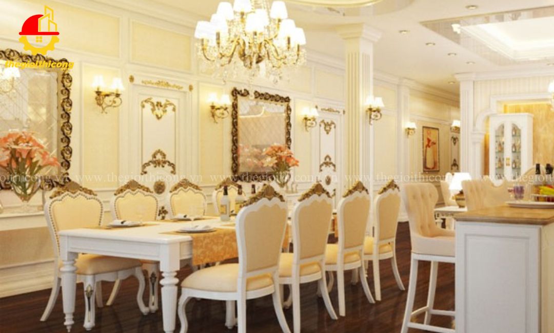 thi công nội thất nhà hàng