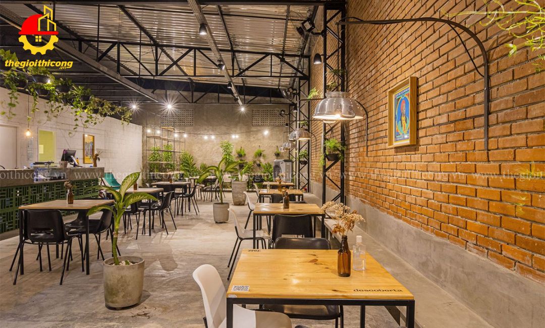 thi công nội thất quán cafe