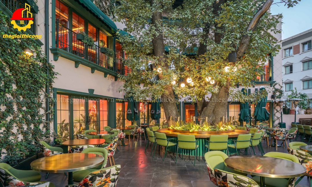 thi công nội thất quán cafe