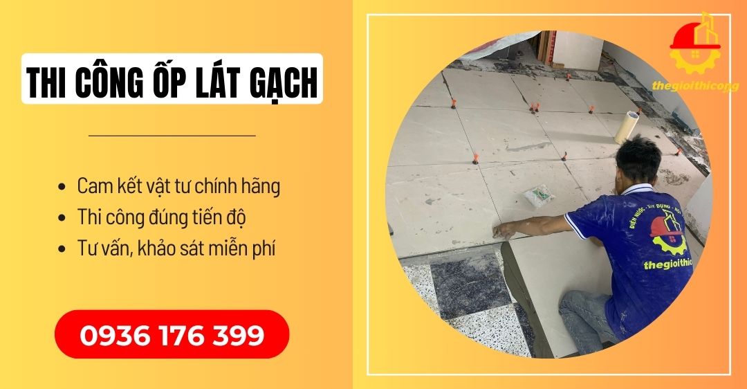 thi công ốp lát gạch