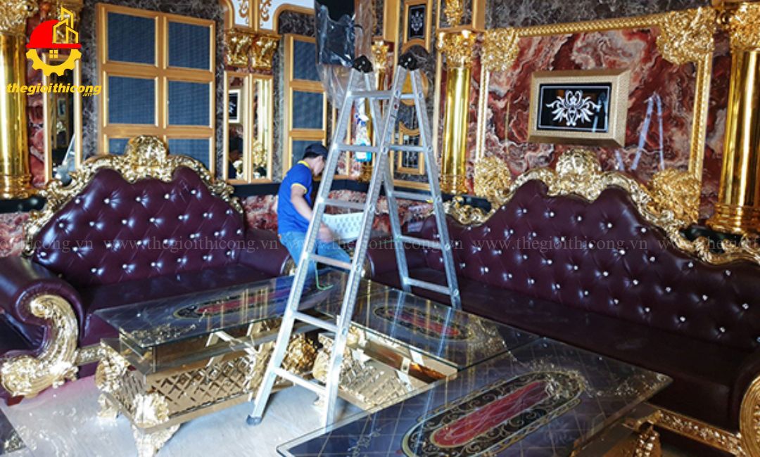 thi công phòng karaoke