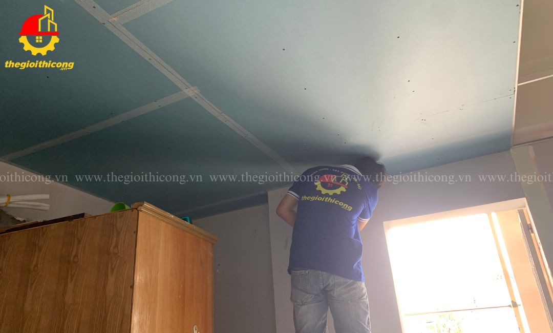 sửa trần thạch cao