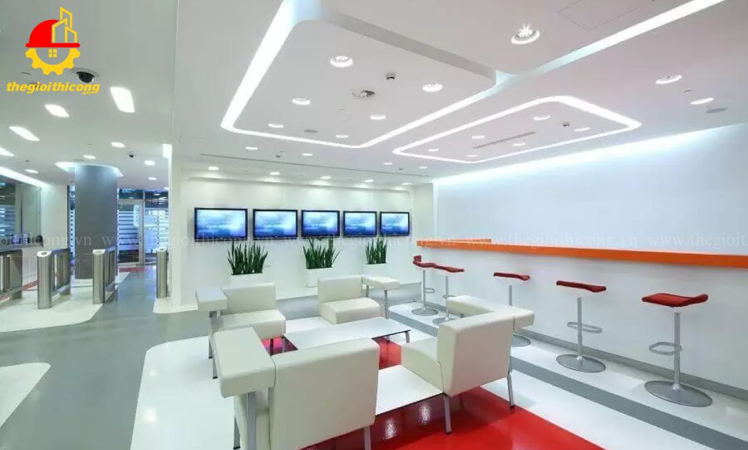 thi công trần thạch cao