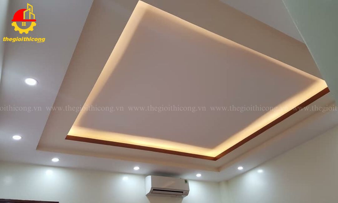 thi công trần thạch cao