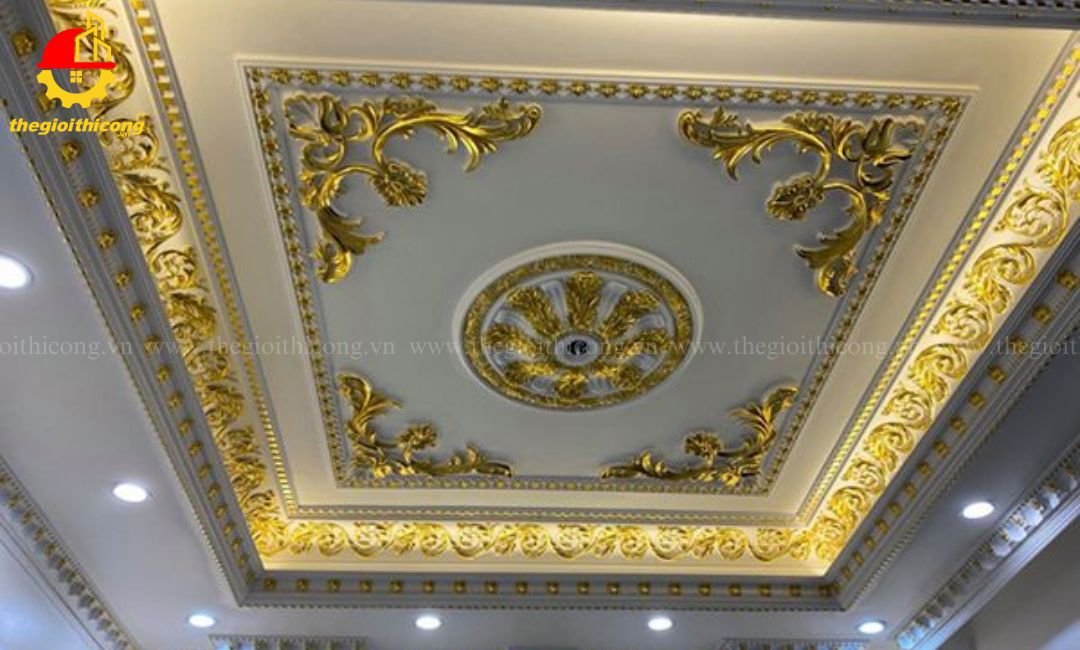 thi công trần thạch cao