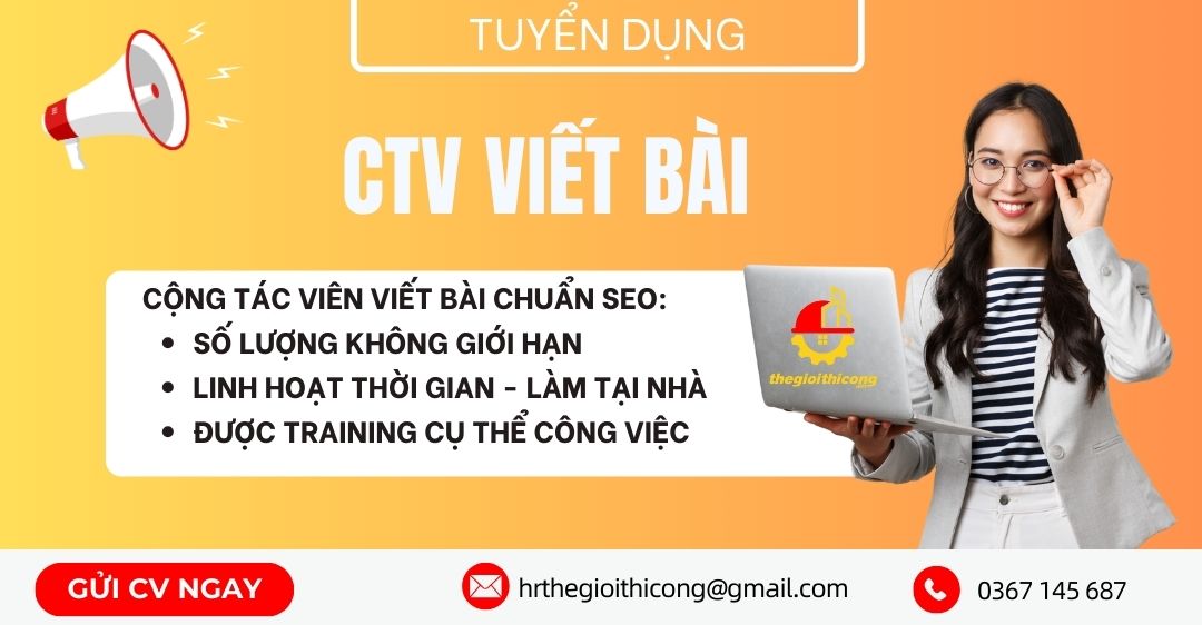 tuyển CTV viết bài