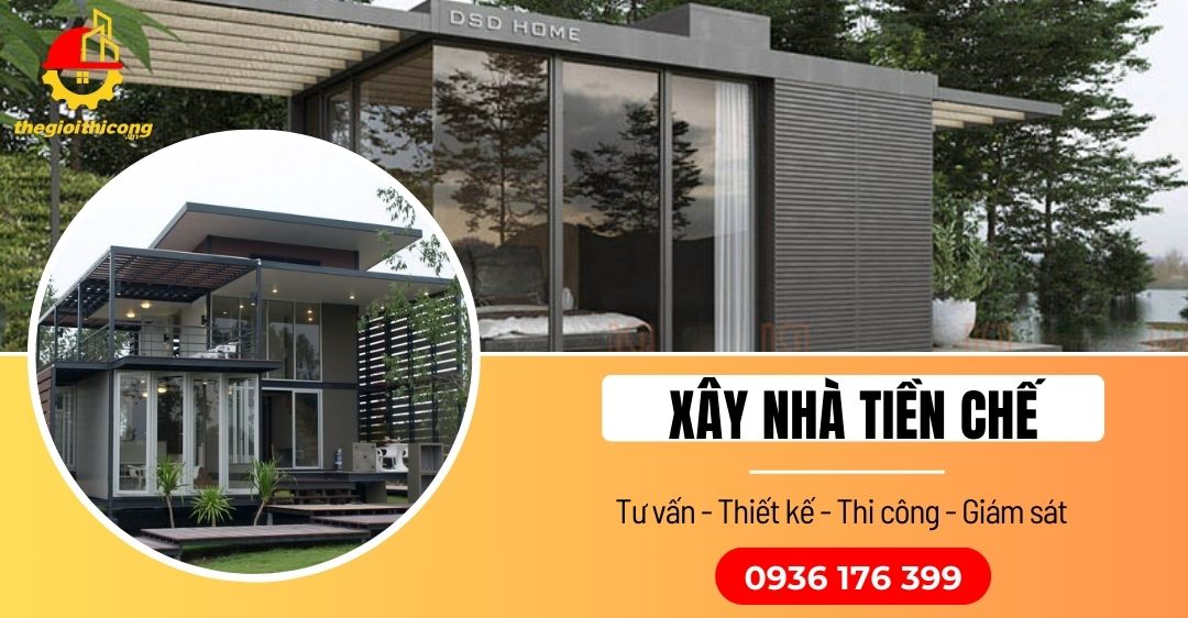 xây nhà tiền chế