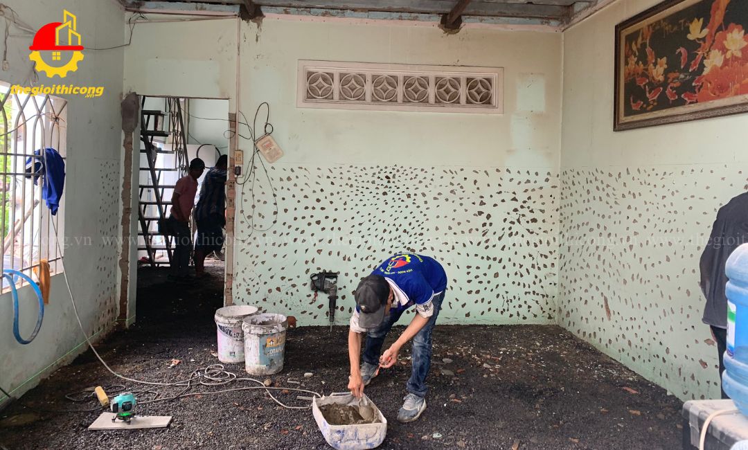 cải tạo nhà cấp 4 chú minh thành phố thủ đức