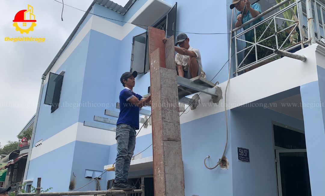 cải tạo nhà cấp 4 chú minh thành phố thủ đức