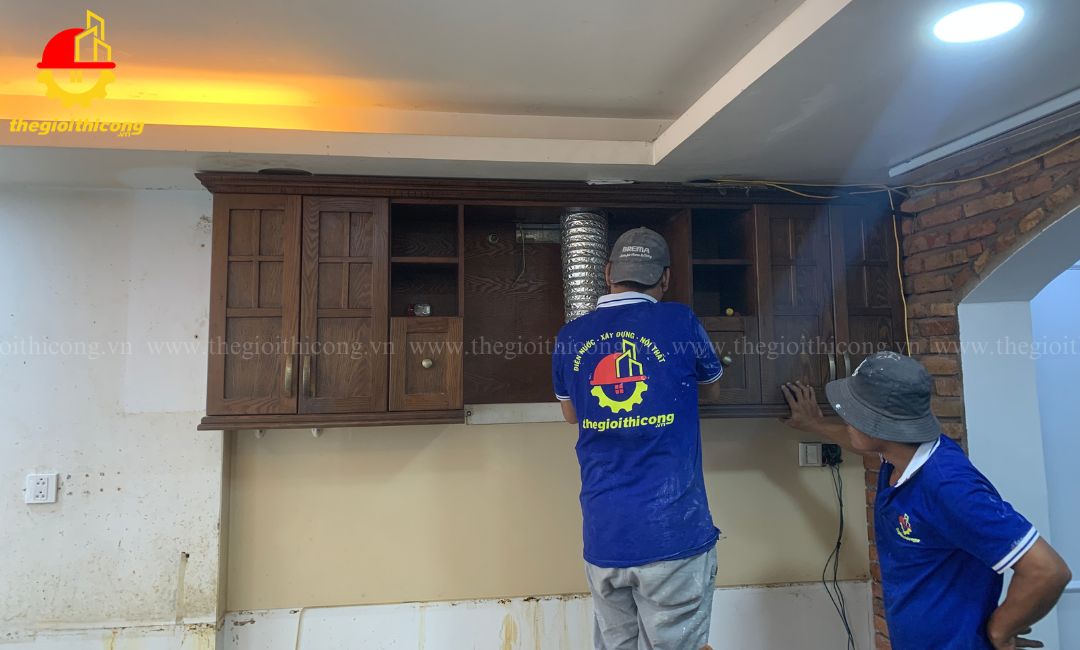 lắp đặt thiết bị nhà bếp