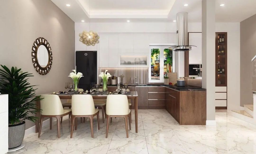 thi công nội thất nhà bếp