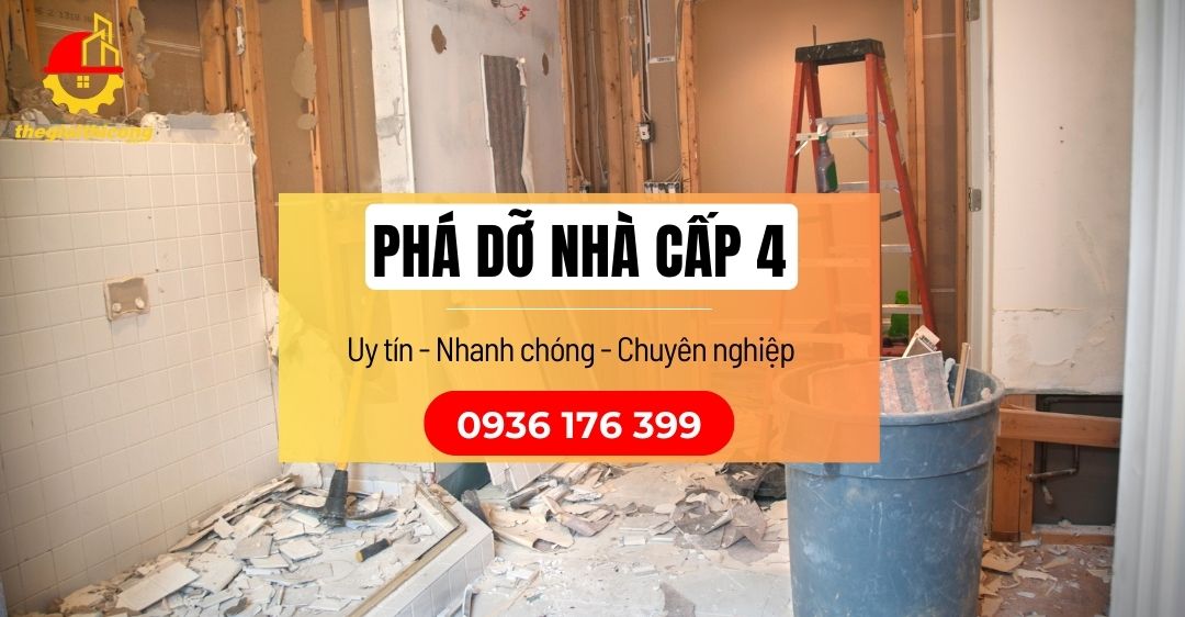 phá dỡ nhà cấp 4