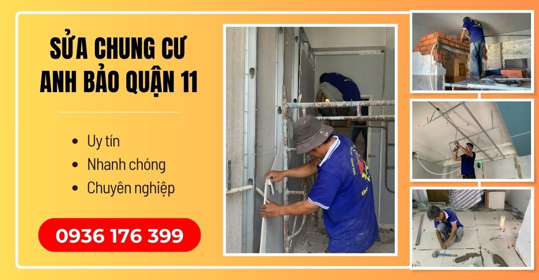 sửa chung cư anh bảo quận 11