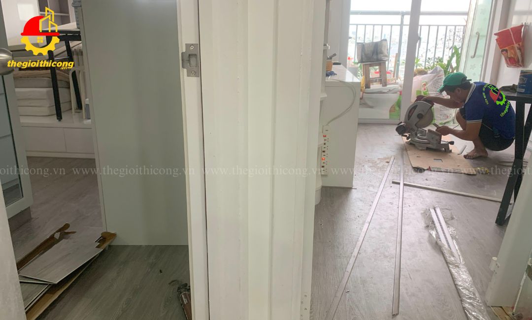 sửa chung cư chị thảo quận Tân Phú