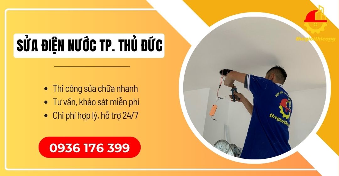 sửa điện nước thành phố thủ đức
