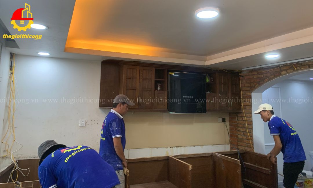 lắp đặt thiết bị nhà bếp