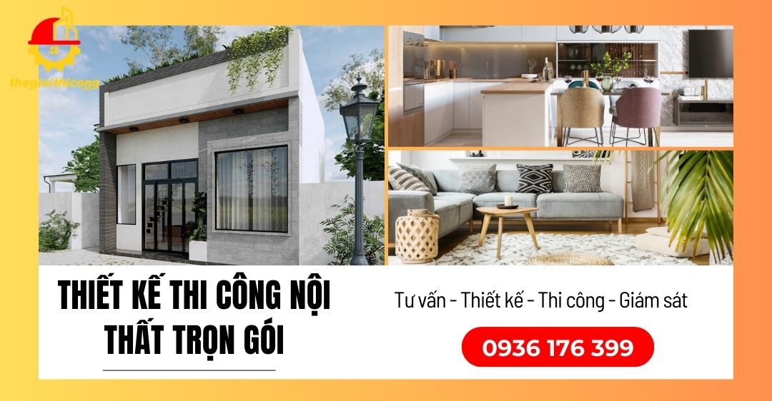 thiết kế thi công nội thất trọn gói