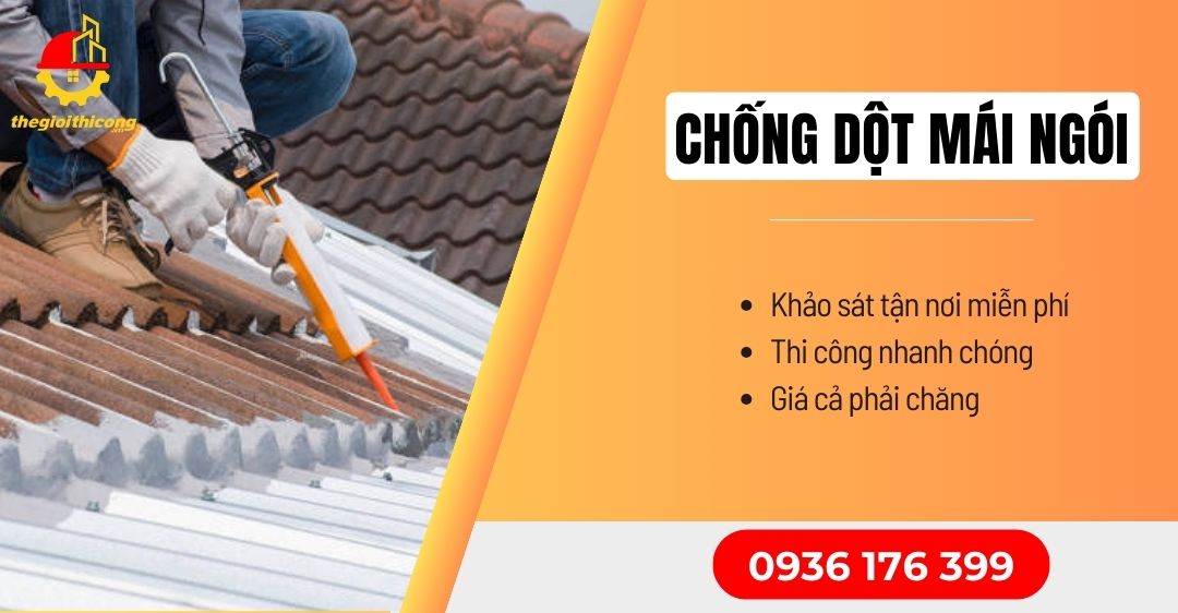 chống dột mái ngói