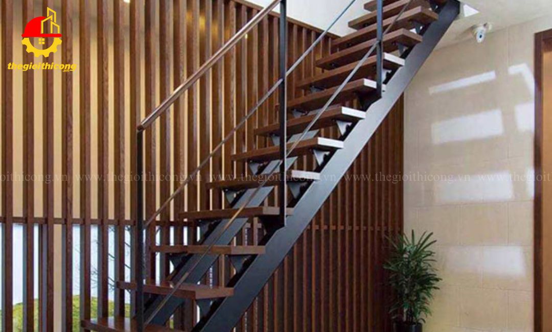 làm cầu thang sắt