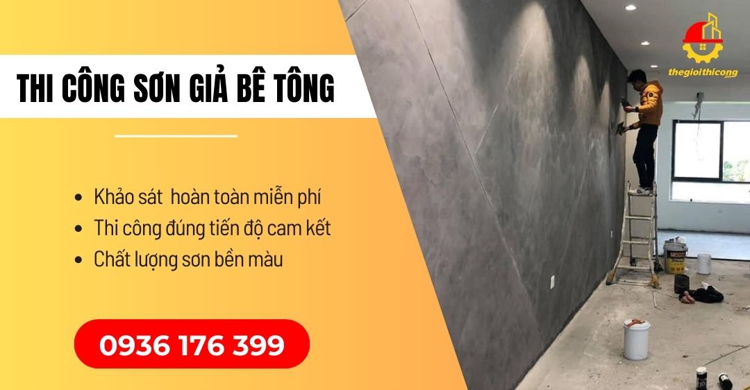 sơn giả bê tông