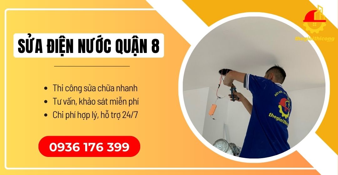 sửa điện nước quận 8