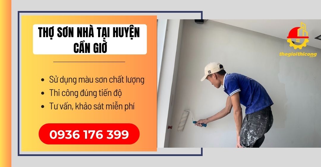sơn nhà tại huyện cần giờ