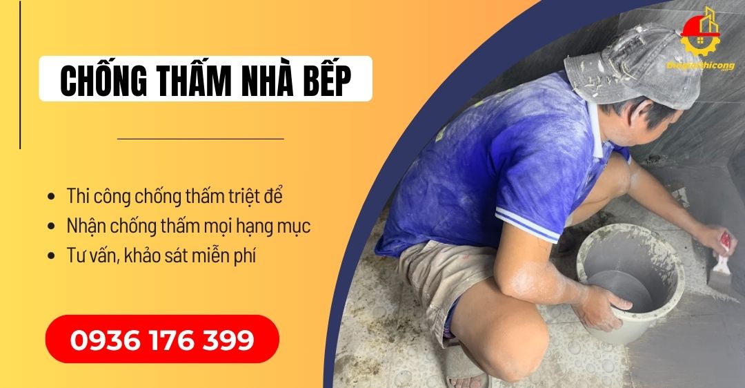 chống thấm nhà bếp
